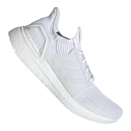 Scarpe da corsa adidas UltraBoost 19 m M G54008 bianca