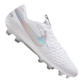 Scarpe da calcio Nike Legend 8 Elite Fg M AT5293-100 bianca bianca