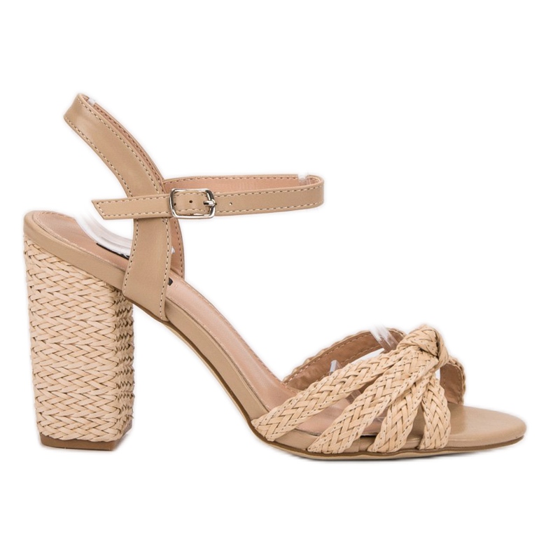 Sandali VICES intrecciati marrone