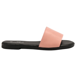 Clowse Pantofole classiche in polvere rosa