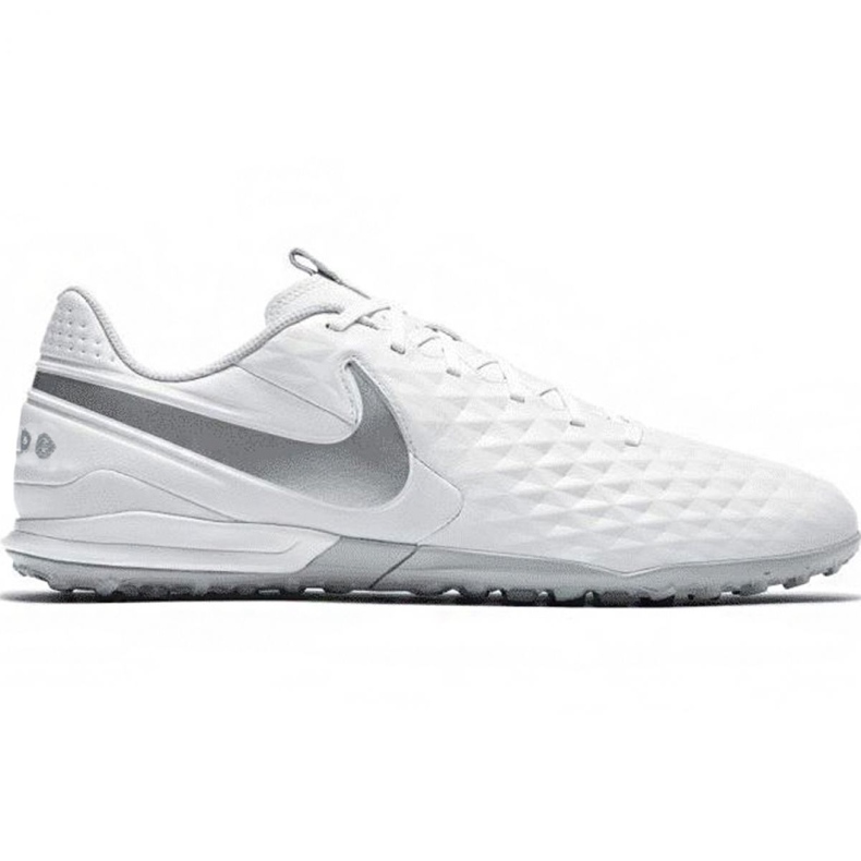Scarpa da calcio Nike Tiempo Legend 8 Academy Tf M AT6100-100 bianca bianca