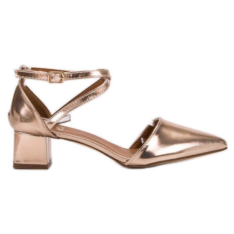 SHELOVET Décolleté in oro rosa d'oro