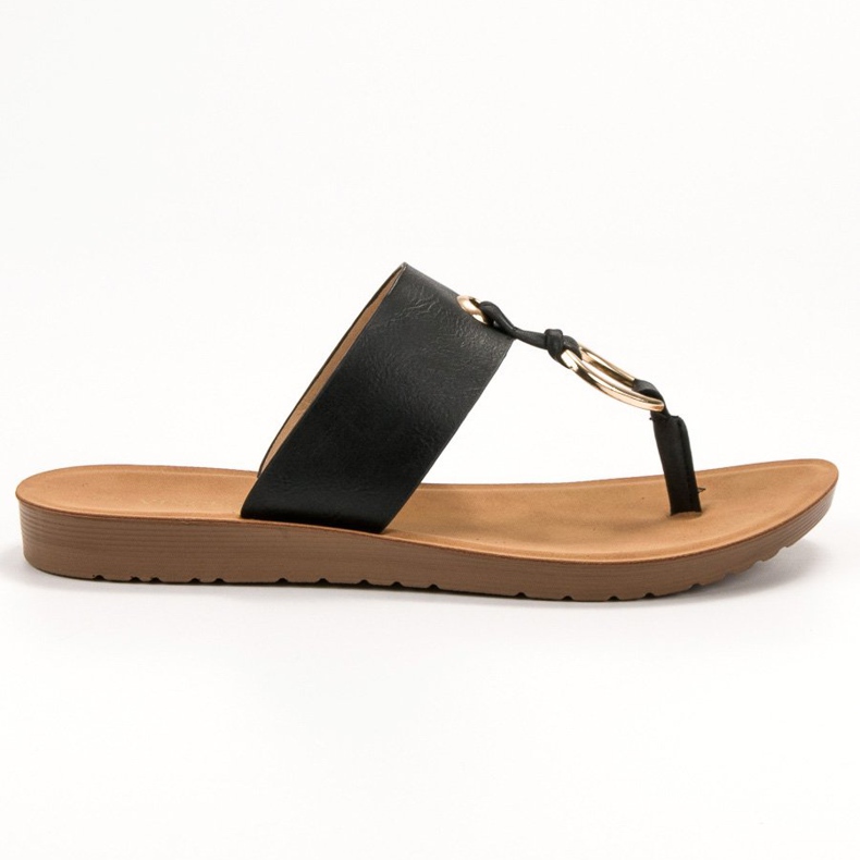 Eleganti infradito VINCEZA nero