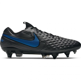Scarpa da calcio Nike Tiempo Legend 8 Elite Sg Pro Ac M AT5900-004 nero nero