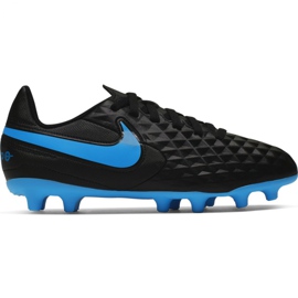 Nike Tiempo Legend 8 Club FG / MG Jr AT5881-004 scarpe da calcio nero nero