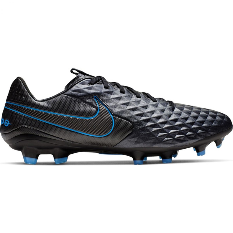 Nike Tiempo Legend 8 Pro Fg AT6133-004 scarpe da calcio nero nero