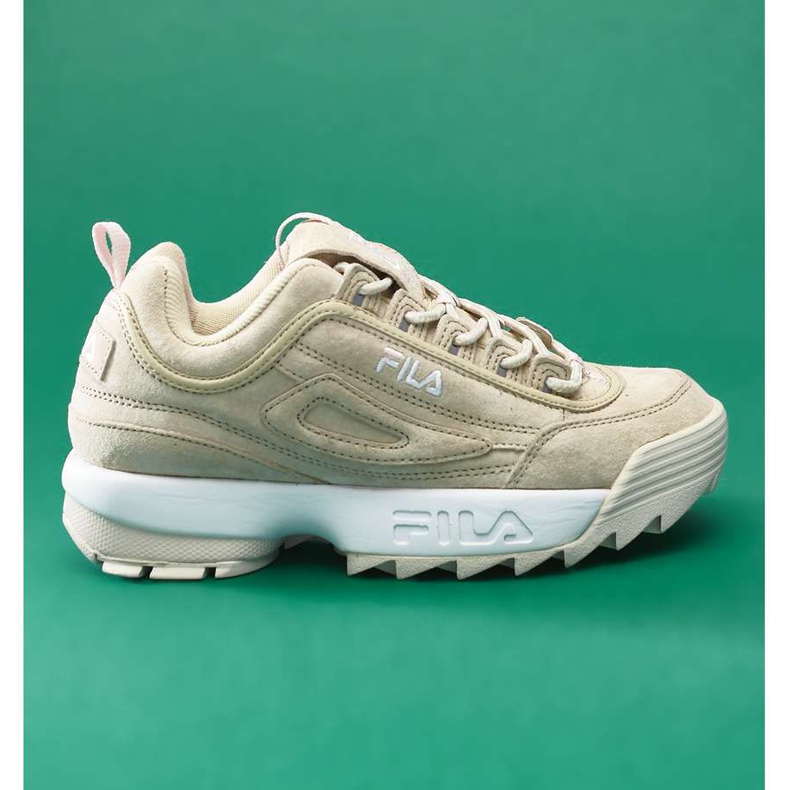 Fila Disruptor S Low Wmn Feather Grey marrone