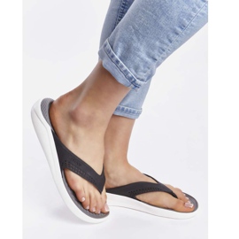 Crocs Literide Flip 05M Black Smoke multicolore