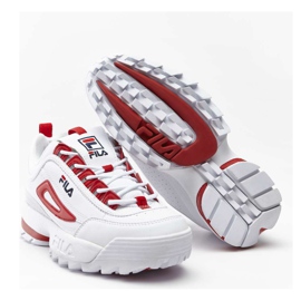 Disruptor Cb Low Wmn White Fila Red bianco