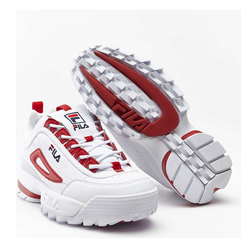 Disruptor Cb Low Wmn White Fila Red bianca