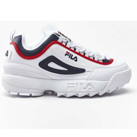 Disruptor Cb Low White Fila Navy Fila Red bianco blu navy multicolore