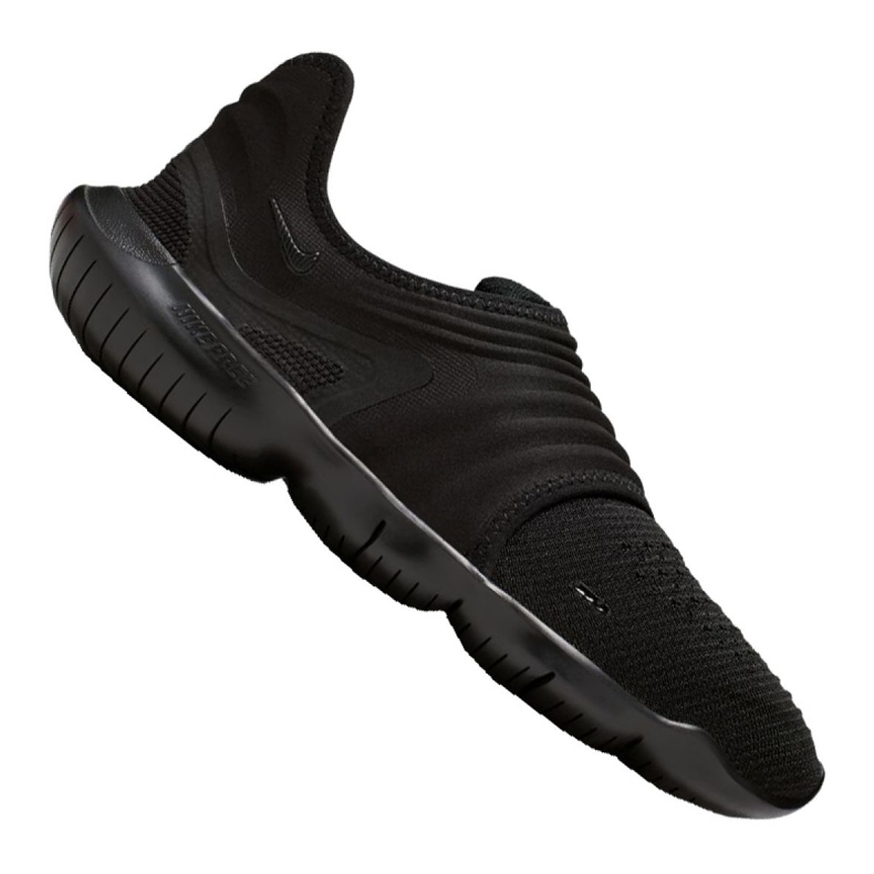Scarpe da corsa Nike Free Rn Flyknit 3.0 M AQ5707-006 nero