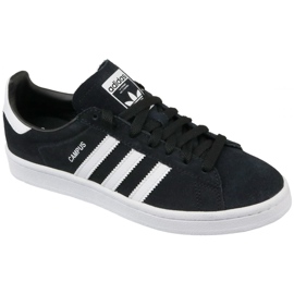 Adidas Originals Campus Jr BY9580 scarpe nero