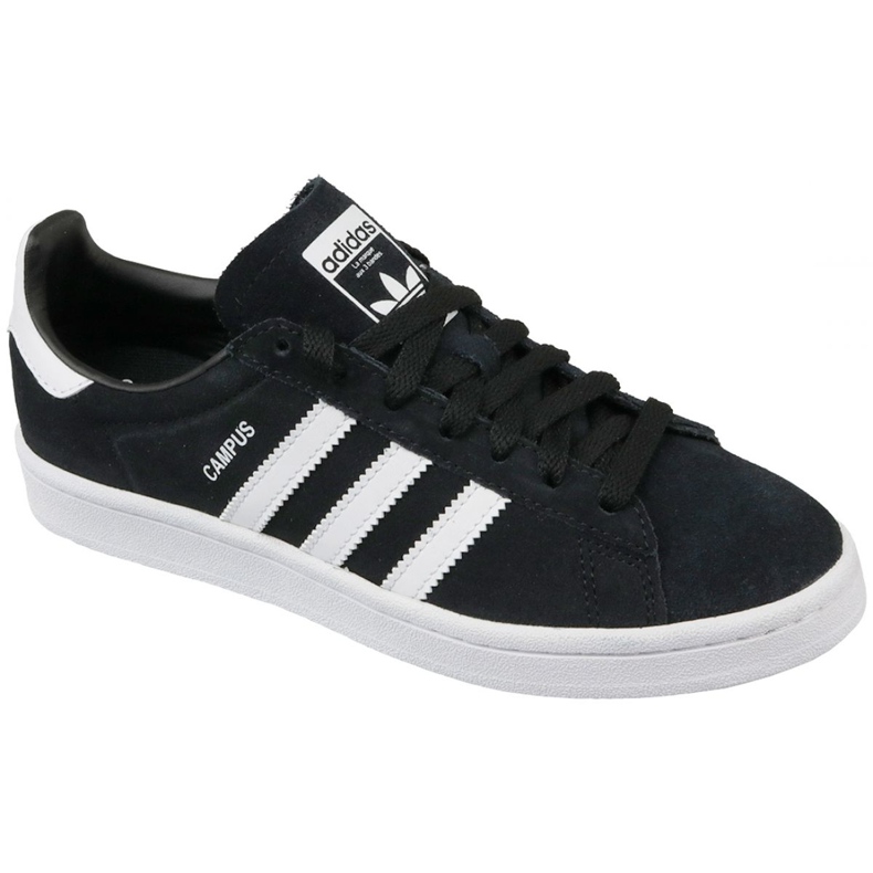 Adidas Originals Campus Jr BY9580 scarpe nero