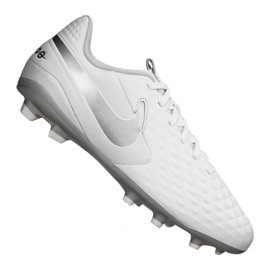 Scarpa da calcio Nike Legend 8 Academy Mg Jr AT5732-100 bianco bianco