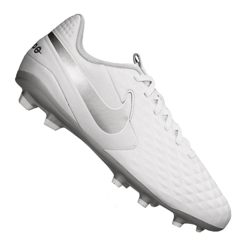 Scarpa da calcio Nike Legend 8 Academy Mg Jr AT5732-100 bianca bianca