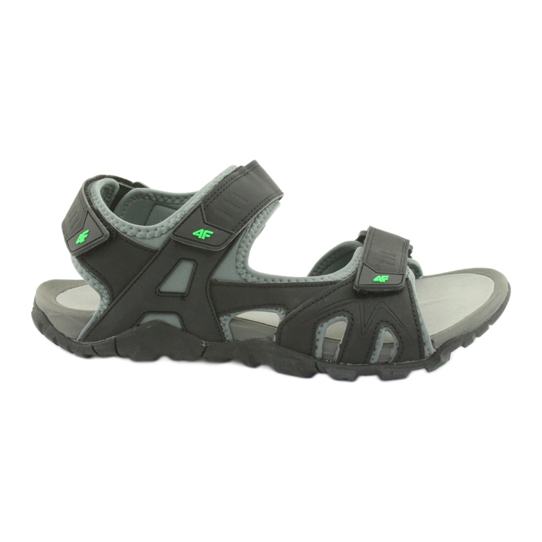 Sandali 4F M H4L19-SAM003 20S nero verde