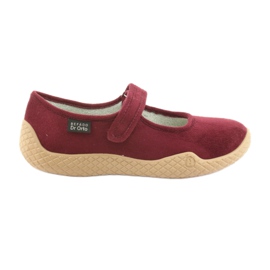 Dr.ORTO Befado scarpe da donna pu-young pu 197D003 bordeaux rosso
