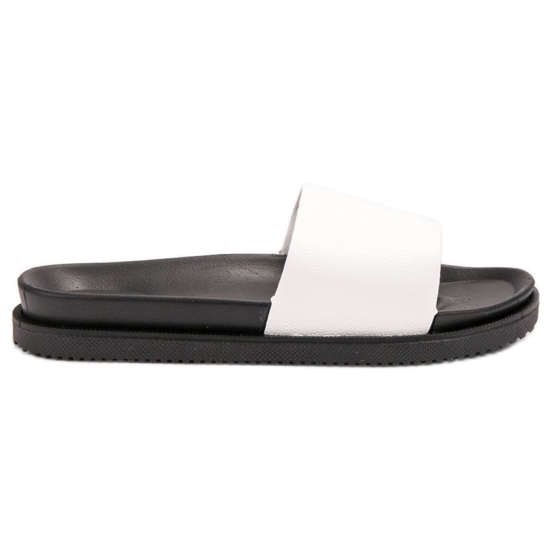 Clowse Pantofole bianche da donna bianca