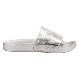 Small Swan Pantofole da donna casual grigio