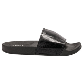 Small Swan Pantofole da donna casual nero