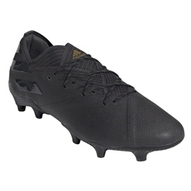Scarpe da calcio Adidas Nemeziz 19.1 Fg M F34409 nero nero