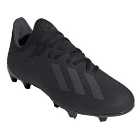 Scarpe da calcio Adidas X 19.3 Fg M F35381 nero nero