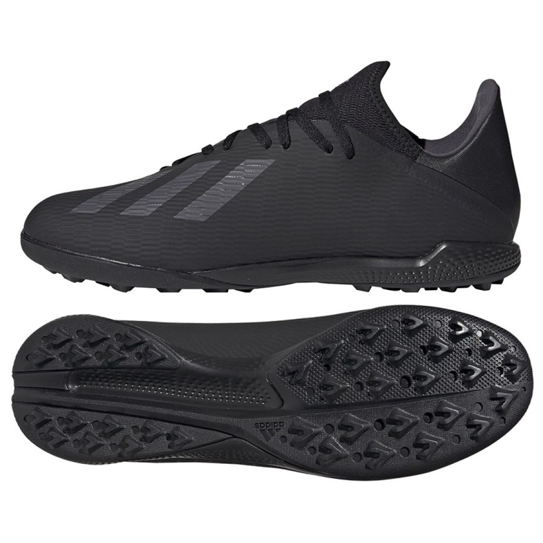 Scarpe da calcio Adidas X 19.3 Tf M F35373 nero nero