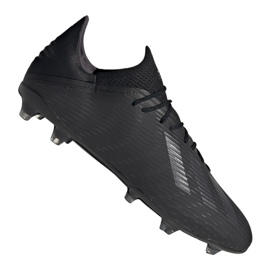 Scarpe da calcio Adidas X 19.2 Fg M F35385 nero nero