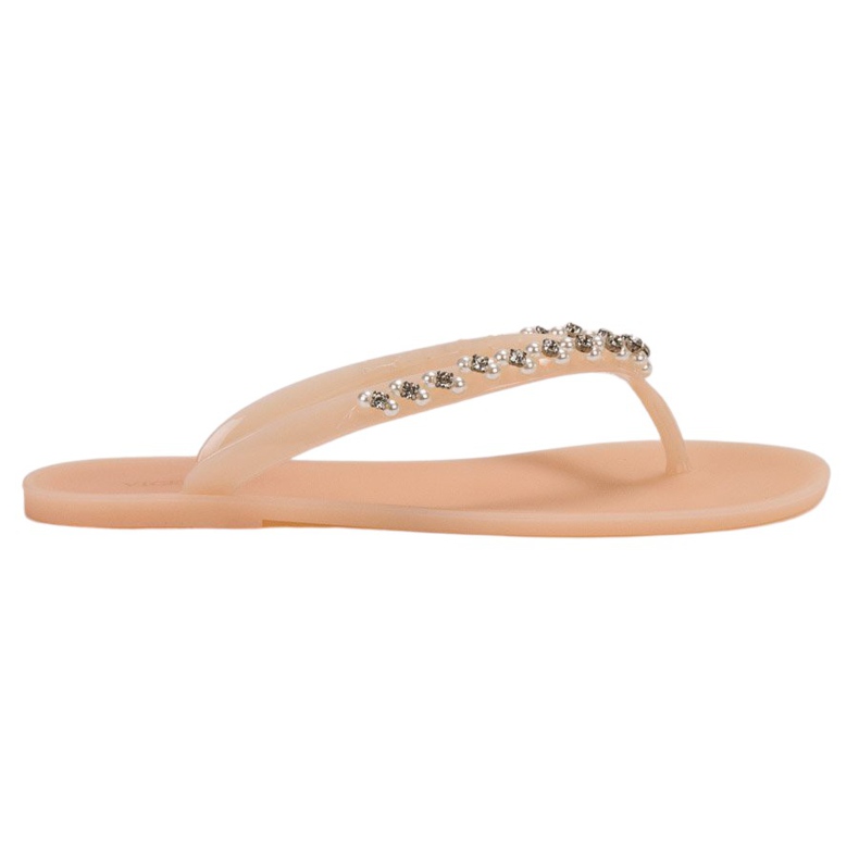 Infradito con decorazioni VICES beige