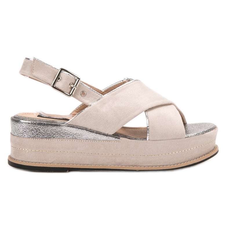 Lily Shoes Sandali con fibbia marrone