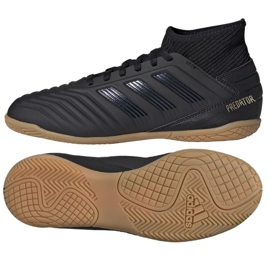 Scarpe indoor adidas Predator 19.3 In Jr G25805 nero nero