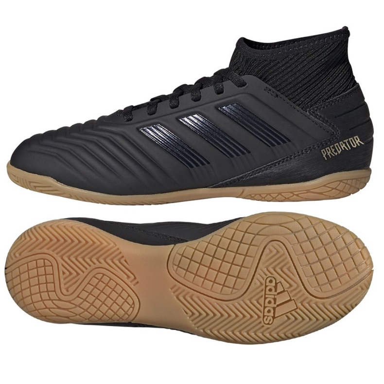 Scarpe indoor adidas Predator 19.3 In Jr G25805 nero nero