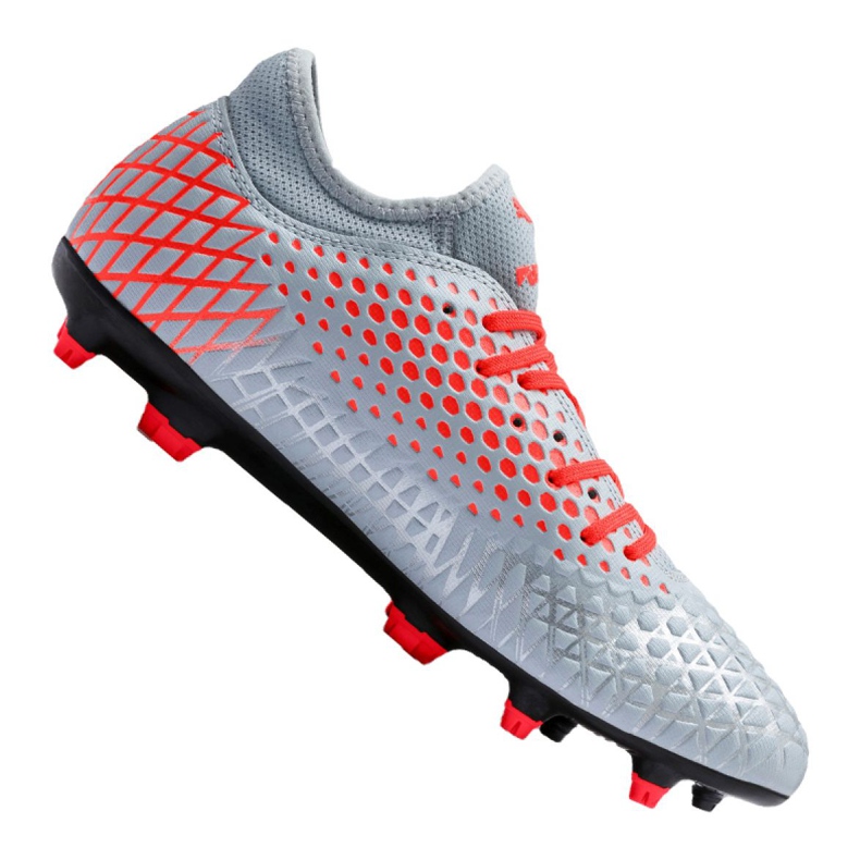 Scarpe da calcio Puma Future 4.4 Fg / Ag M 105613-01 multicolore grigio