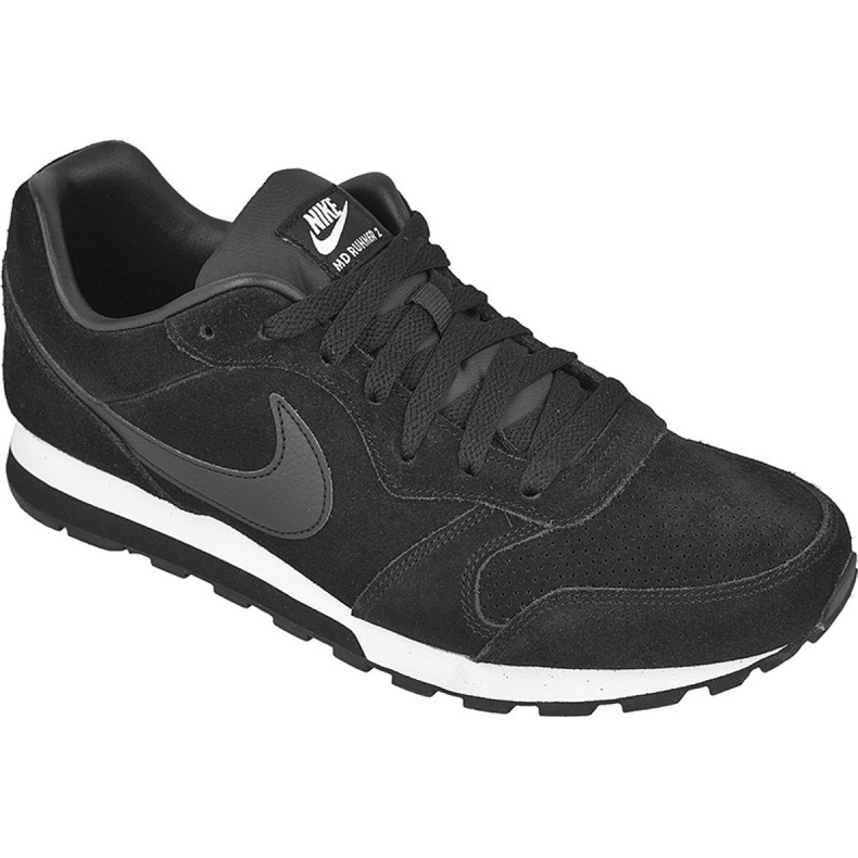 Nike Sportswear Md Runner 2 Pelle Premium M 819834-001 nero