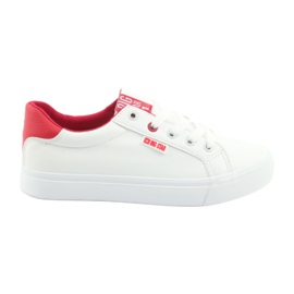 Sneakers bianche BIG STAR 274311 bianco rosso