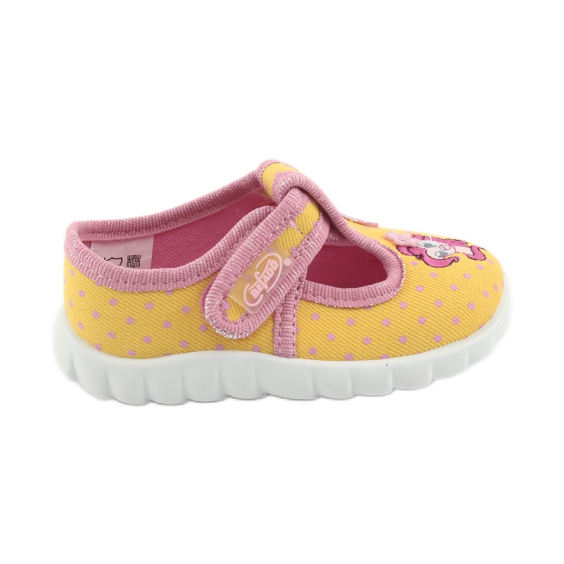Scarpe per bambini Befado 535P001 rosa giallo