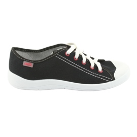 Scarpe giovanili Befado 244Q019 bianco nero