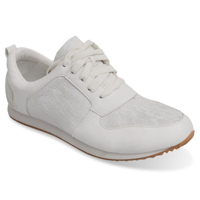 Sneakers Sportive Con Laccio 3575 Bianco bianca