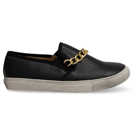 Sneakers Slip On 7064 Nere nero
