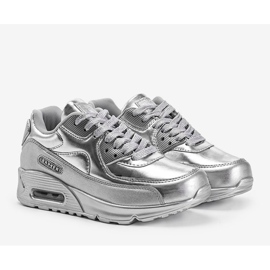 Sneakers sportive B733 Argento grigio