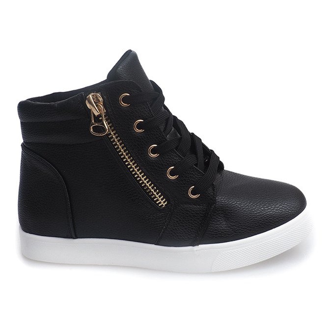 Stivali Sneakers con zeppa 883 Nero