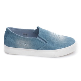 Slip On Jeans K-89 Blu blu navy