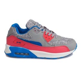 Sneakers sportive Neon B306A-44 grigio