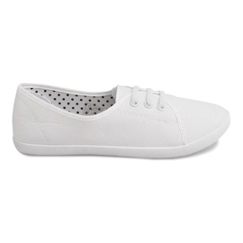 Sneakers allacciate Slip On BE43 Bianco