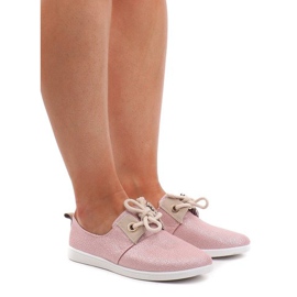 Sneakers con lacci VT79-4 Rosa