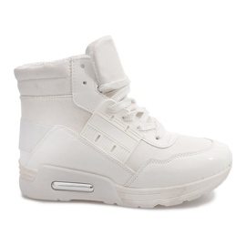 Sneakers calde BB-1655 bianche bianco