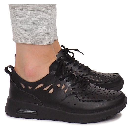 Sneakers sportive AD-13 nere nero multicolore