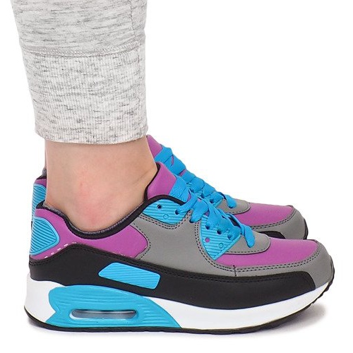 Sneakers sportive H2002-3 nero multicolore