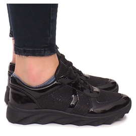 Sneakers sportive B8890-3 Nere nero